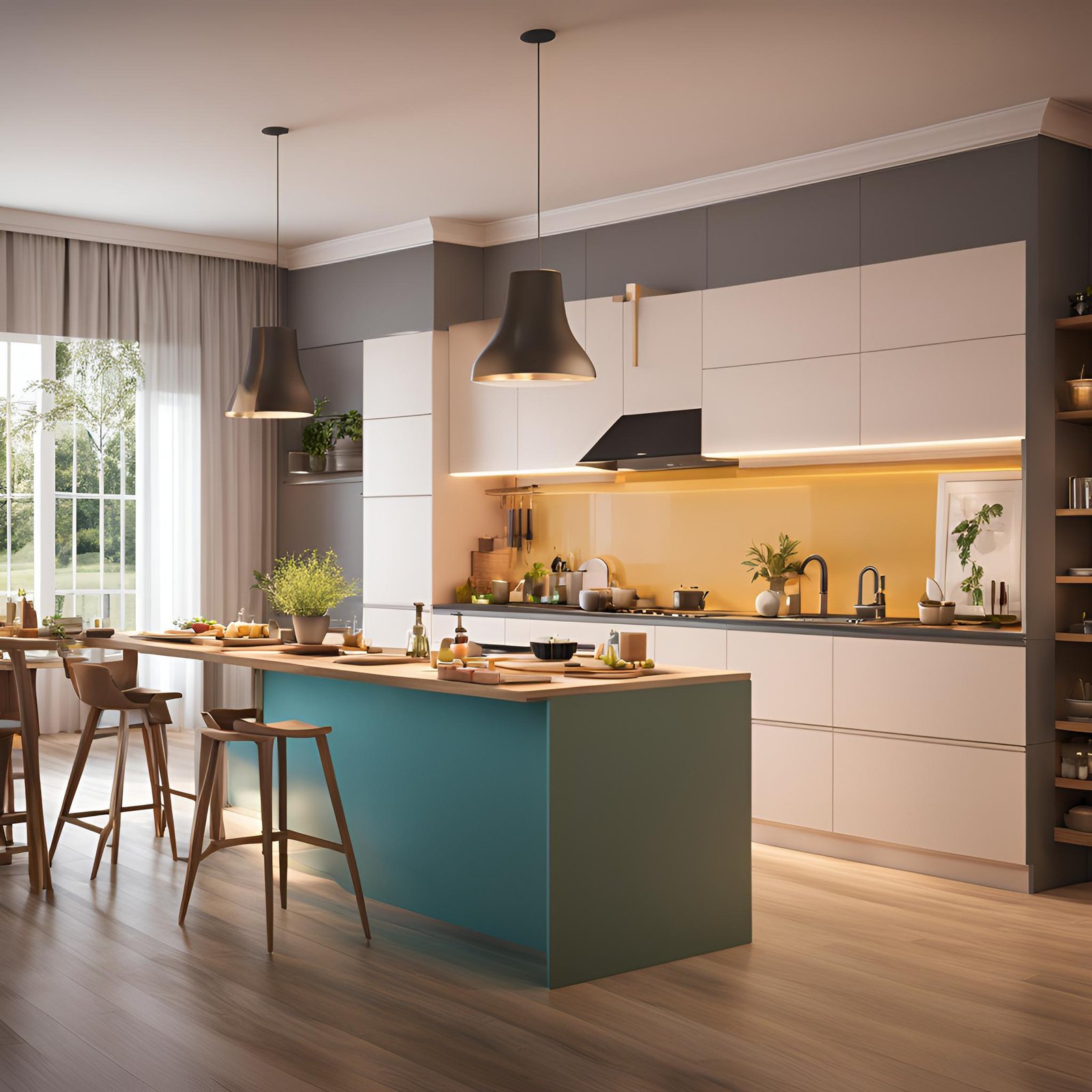 Modern Kitchen Designers Mohali: Dazzler Interior Design Studio